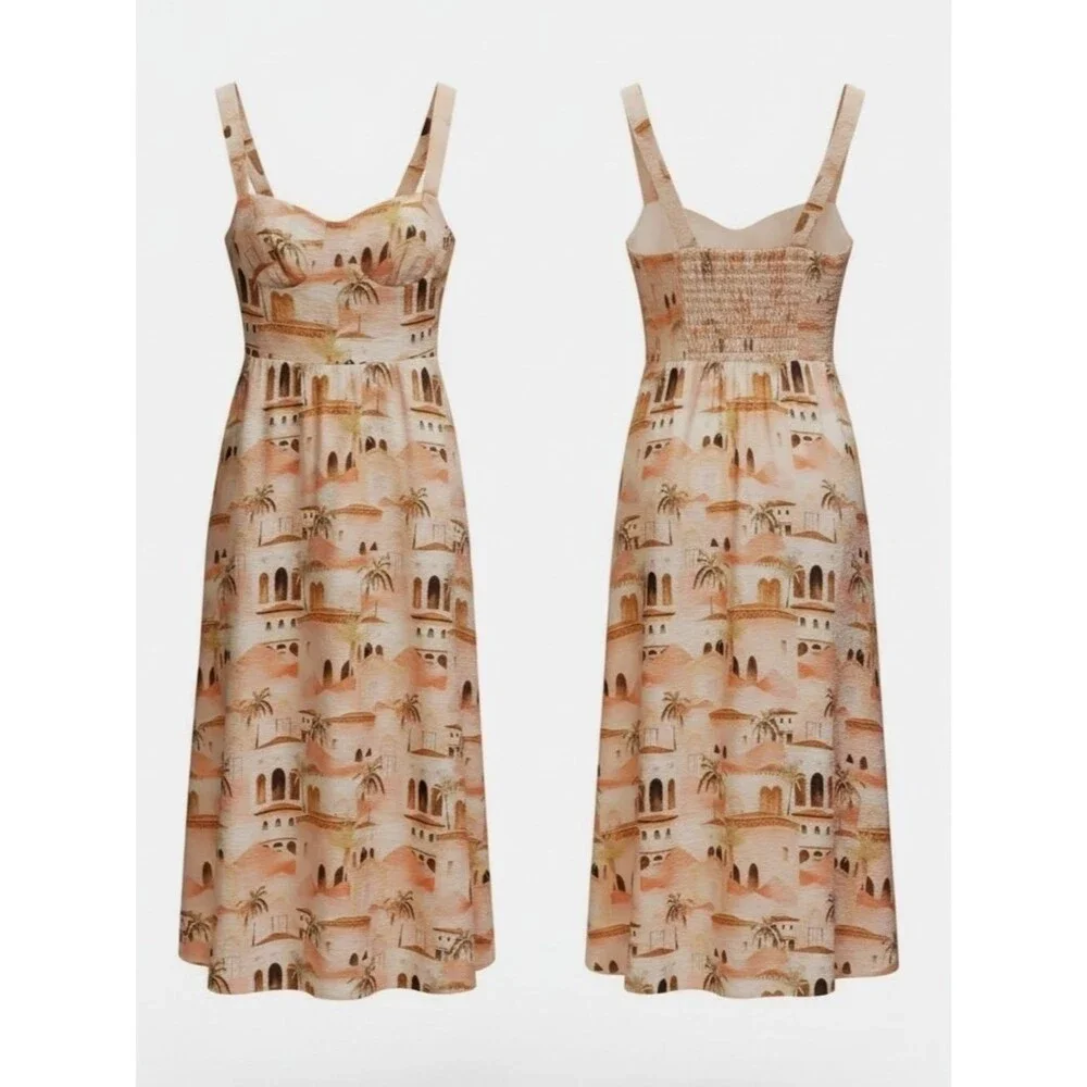Petal & Pup sleeveless midi